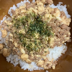 子供が喜ぶ！(^^)カンタン豆腐そぼろ丼♪